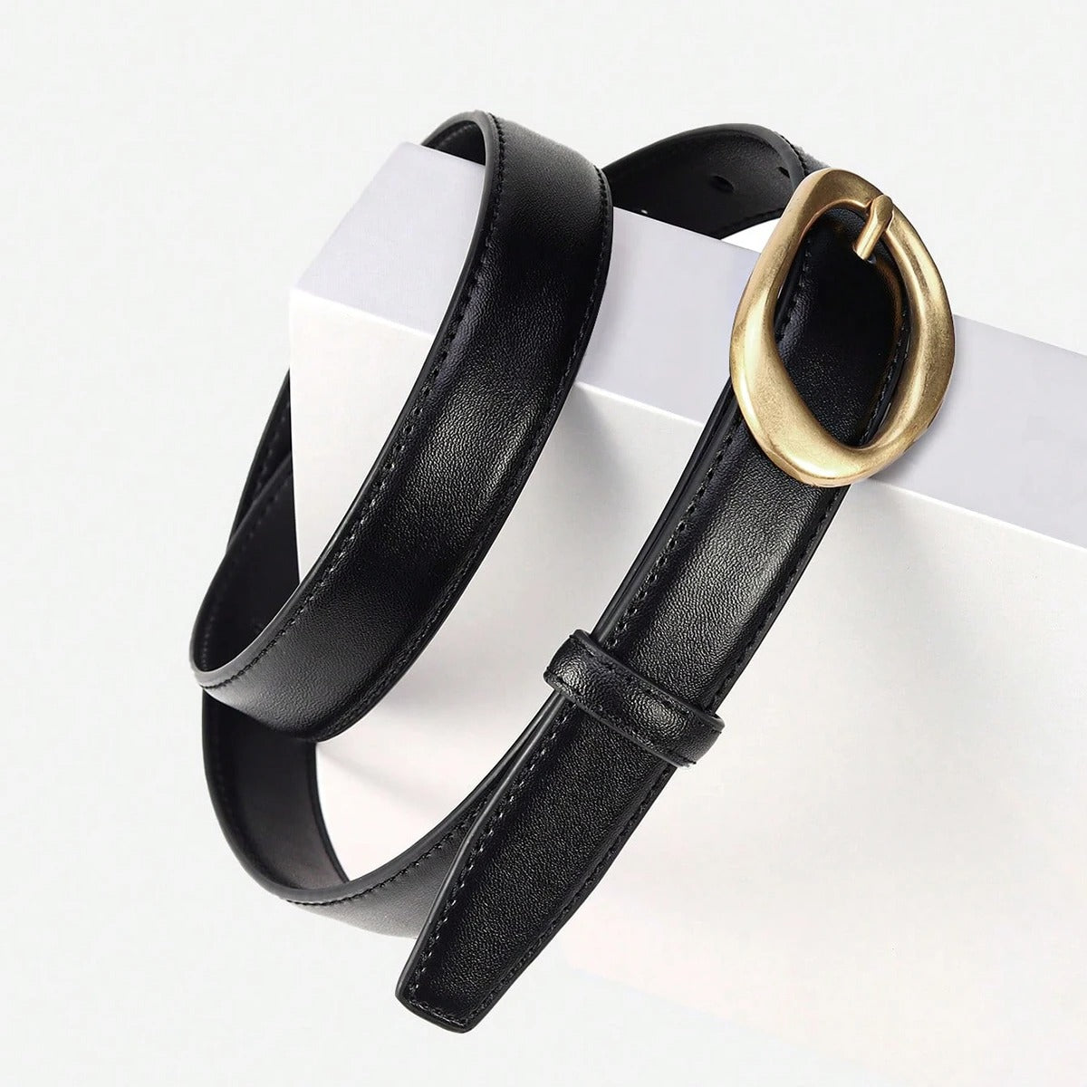 Korea Women Belt Genuine Leather Knotted Waist Belt Fashion Buckle Adjustable Corset Belt For Women Belt