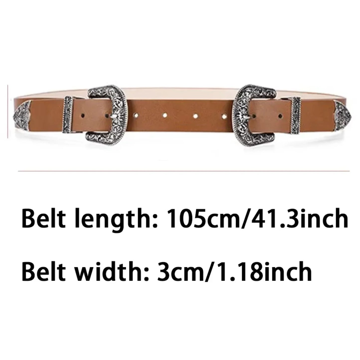 Adjustable Protective Piece Belt For Women, Fashion Jeans, Black Round Buckle Belt, Mujer PU Leather Belt Accessorize